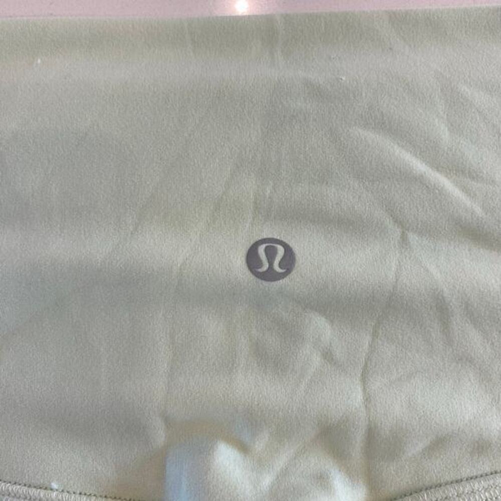 Lululemon‎ Align High-Rise Crop Leggings Size 10 in Creamy Mint - Picture 7 of 13